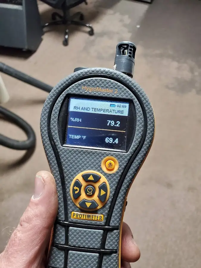 Moisture meter humidity assessment for Mold Remediation & Removal in Wayne